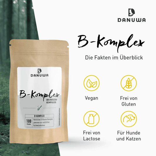 DANUWA VITAMIN B-KOMPLEX AUS BUCHWEIZENKEIMEN 100g
