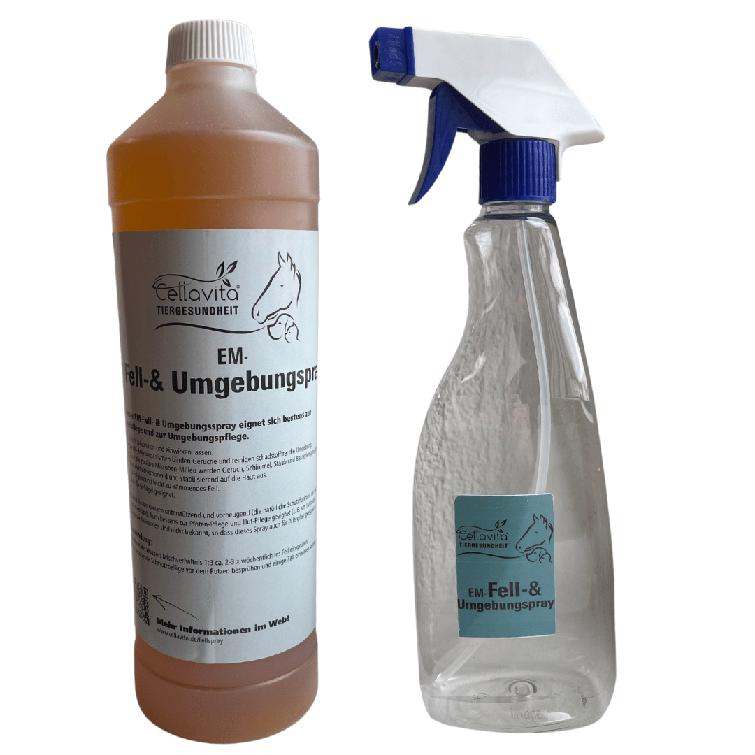 Effektive Mikroorganismen - Fellspray & Umgebungsspray