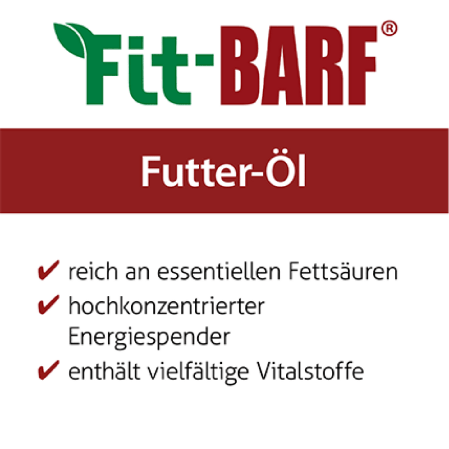 Fit-BARF Futteröl