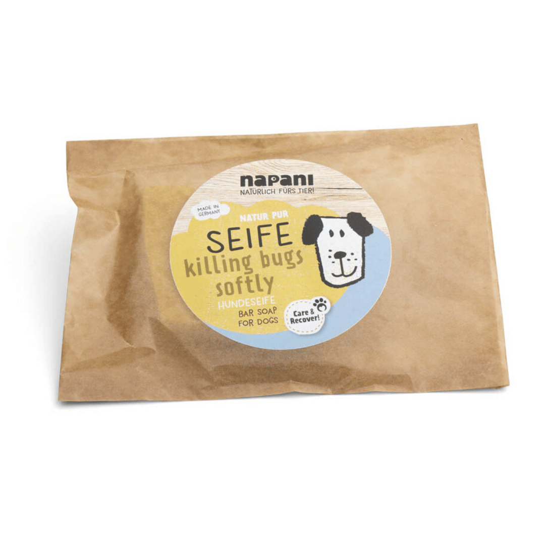 napani Hunde Seife "killing bugs softly", 80g