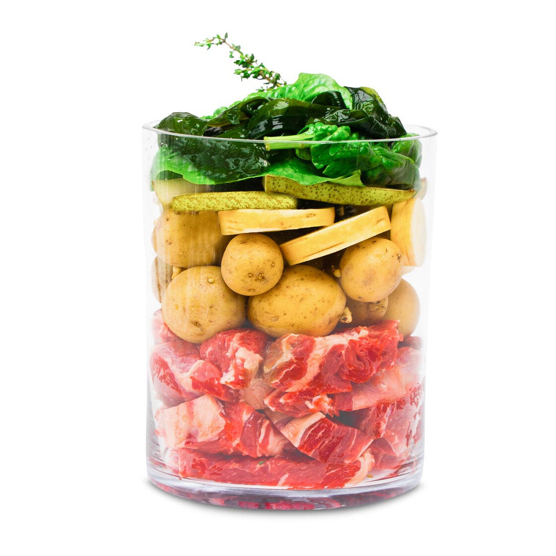 Napani Bio Menü mit Rind, Kartoffel & Birnen - nur 35% Rind, 100% Bio.