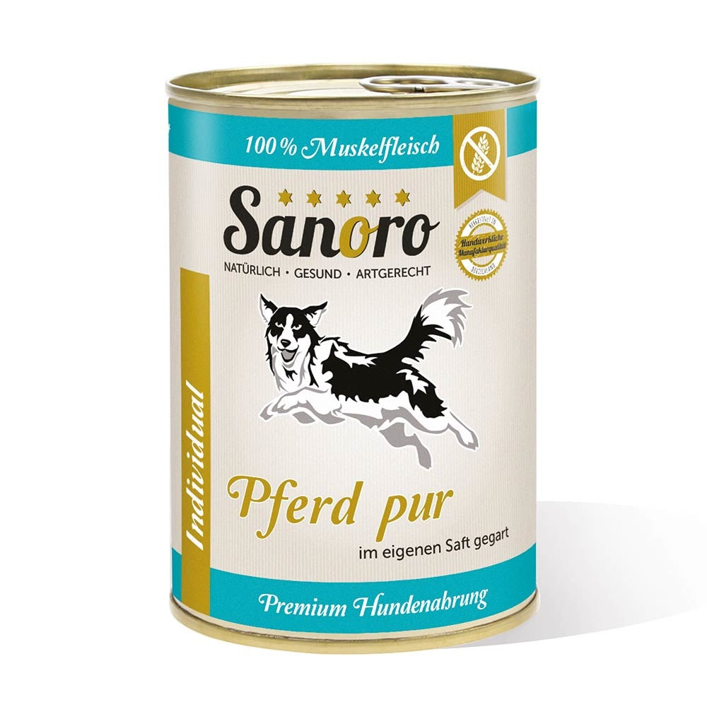 Sanoro- Pures Muskelfleisch vom Pferd