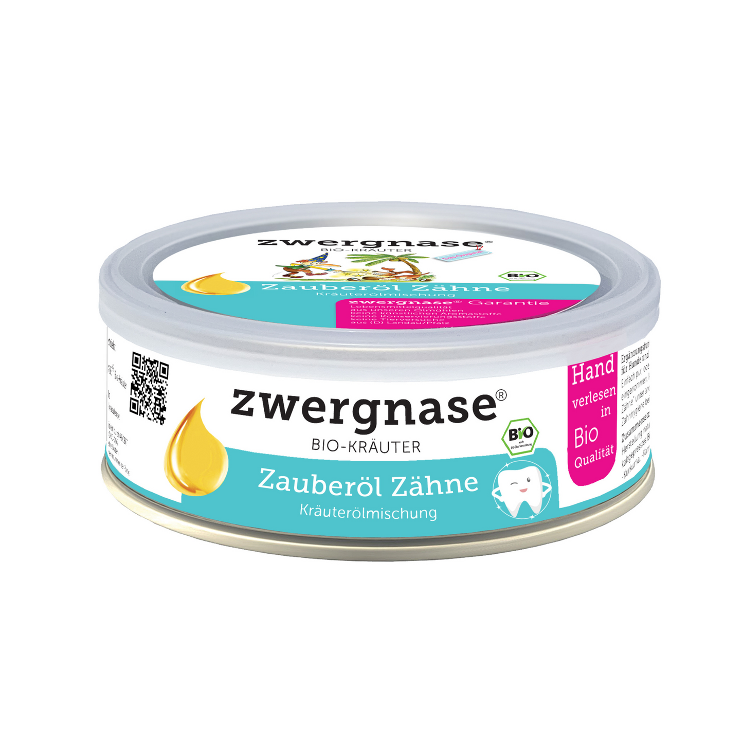 Zwergnase Zauberöl Zähne, BIO (Zahnpflegeöl)