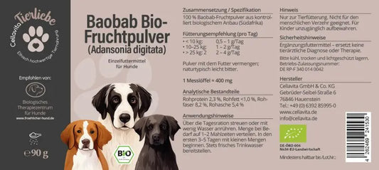 Baobab für Hunde, 90g