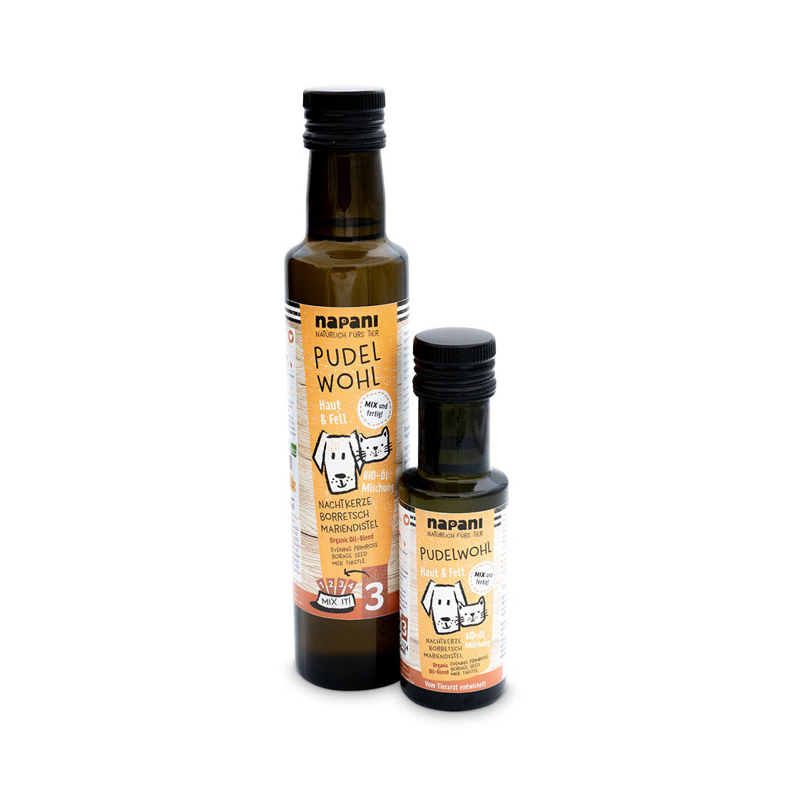 Napani Bio Vital-Öl-Mischung "Pudelwohl" für Haut & Fell