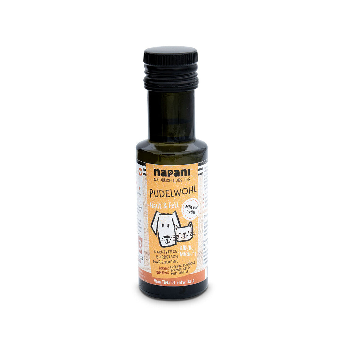 Napani Bio Vital-Öl-Mischung "Pudelwohl" für Haut & Fell