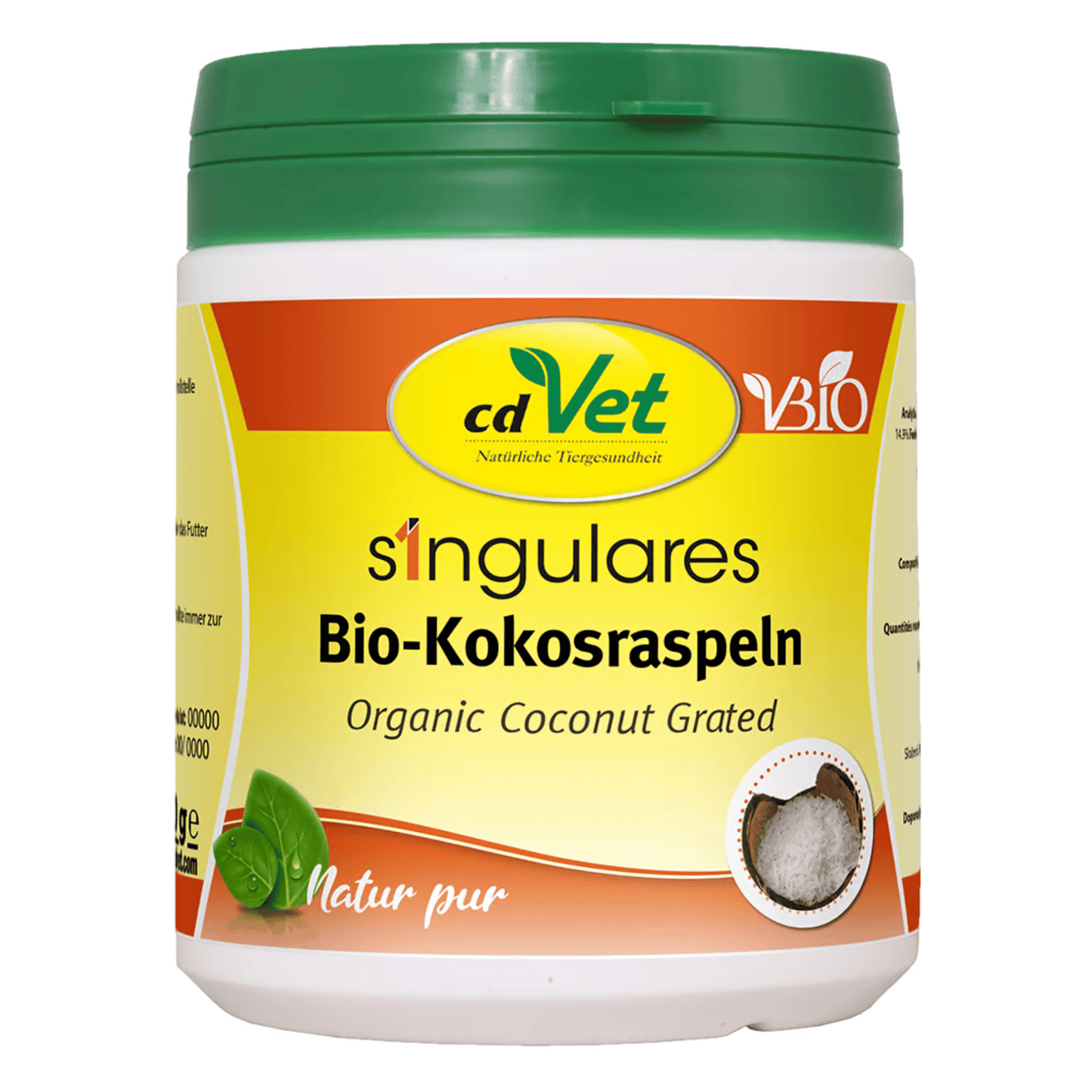 cdVet Singulares Bio-Kokosraspeln 250g