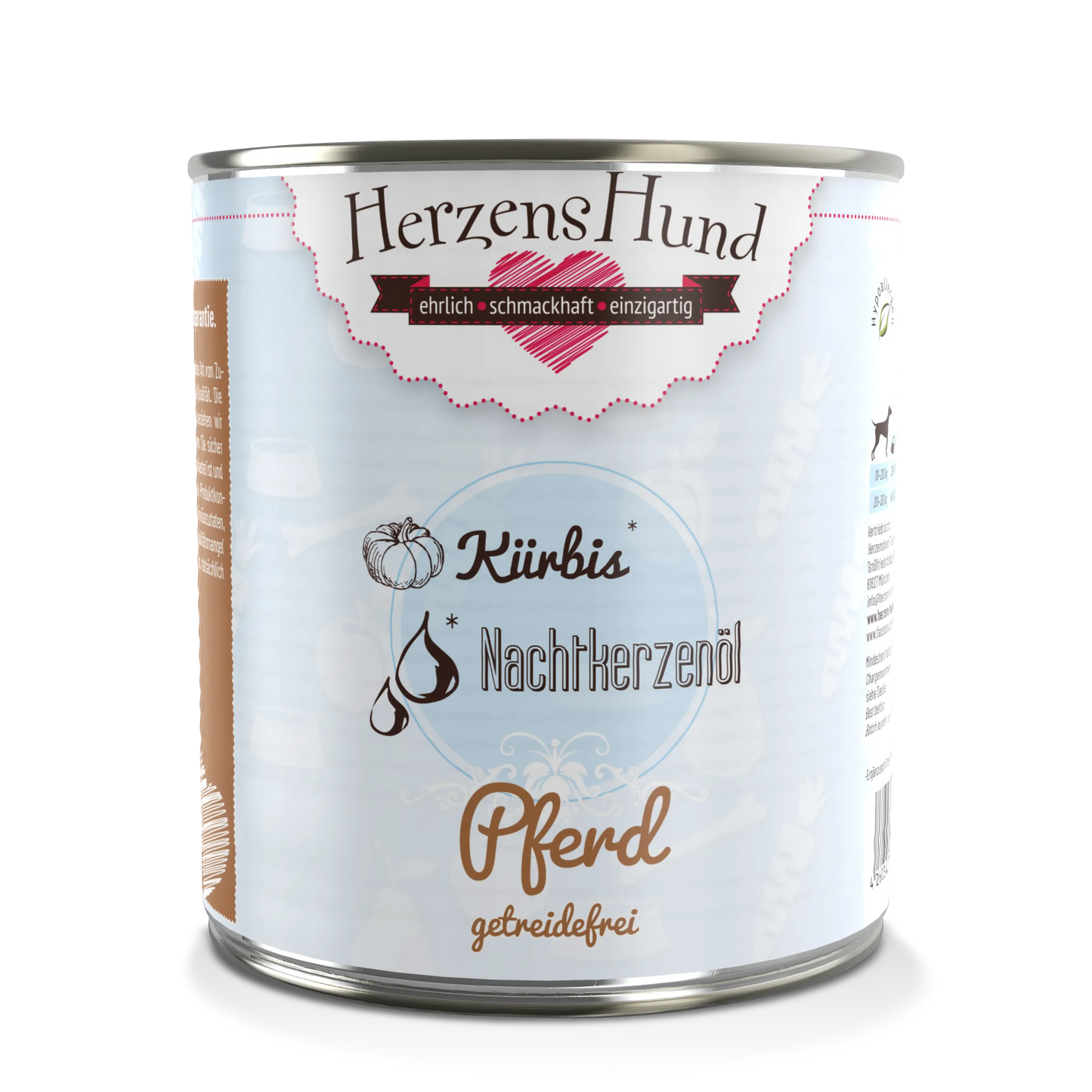 HerzensHund Pferd mit Bio-Kürbis -getreidefrei-