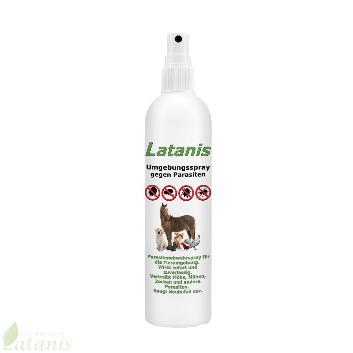 Latanis Umgebungsspray gegen Parasiten U17vet