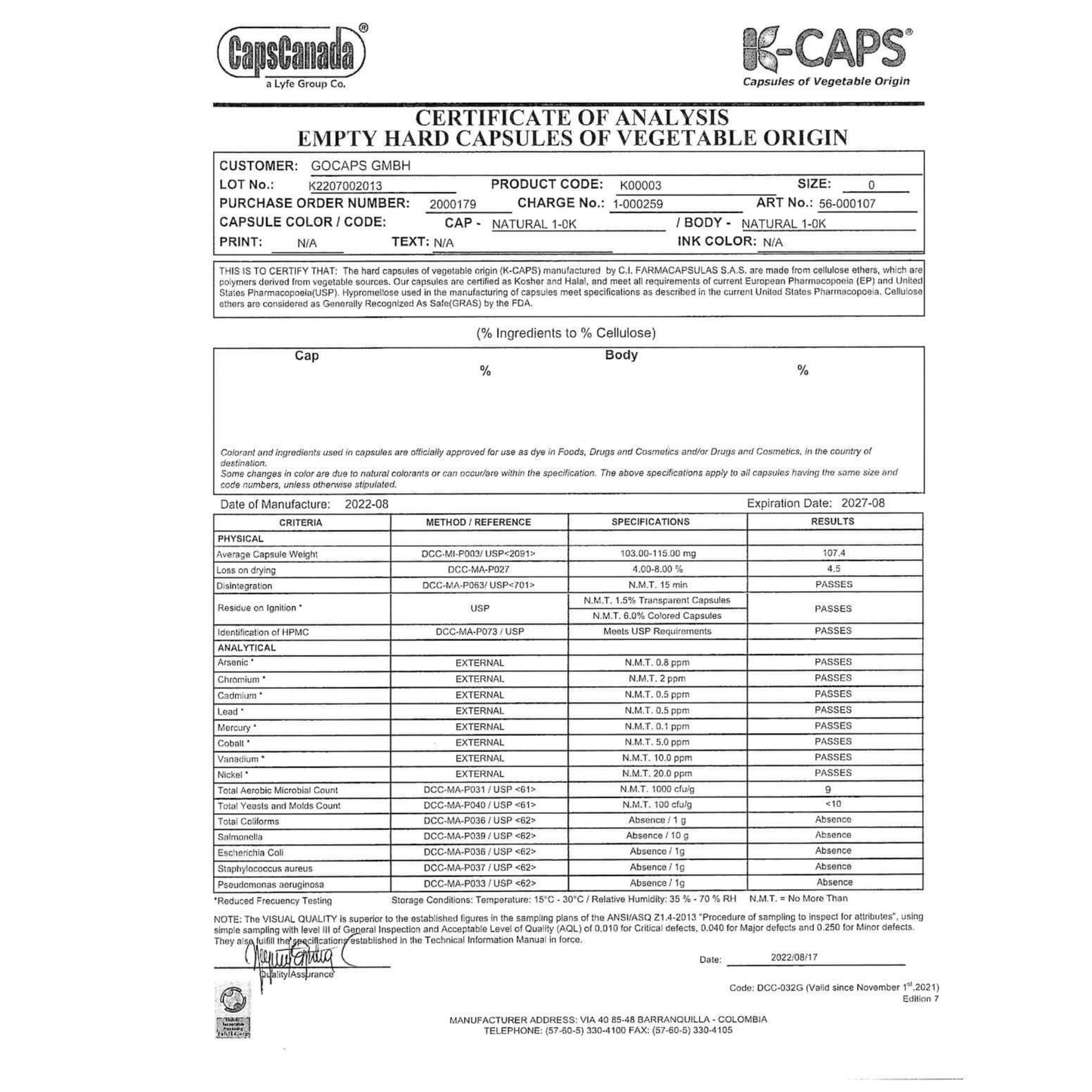 Kapselfüller "The Capsule Machine" für Kapseln der Größe "0"- mit passenden Leerkapseln