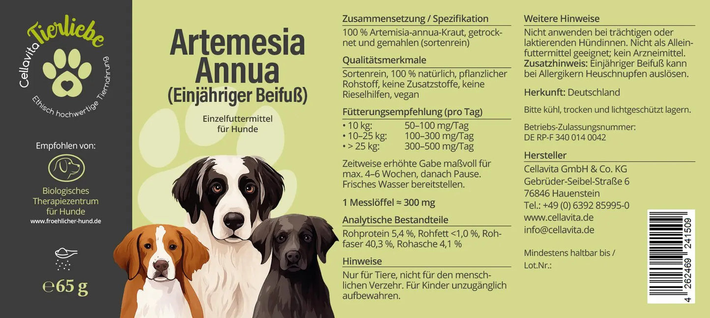 Artemisia für Hunde, 65g
