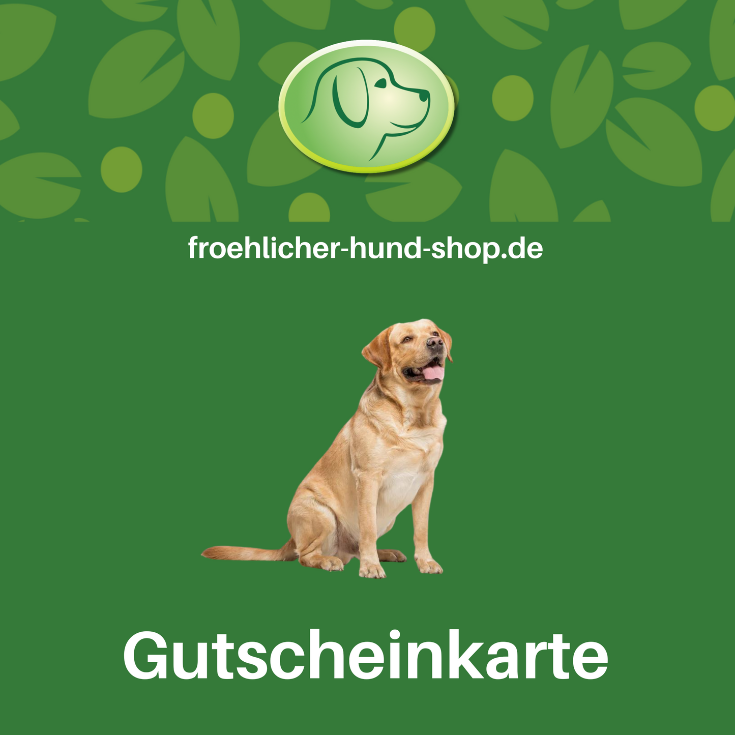froehlicher-hund-shop | Gutscheinkarte