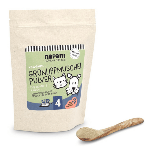 Grünlippmuschelpulver für Hunde & Katzen, 150g