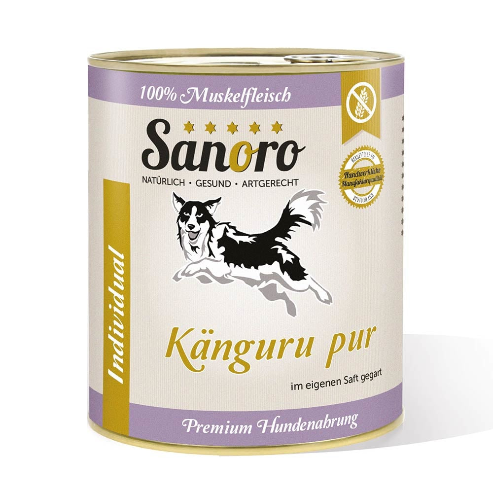 Sanoro- Pures Muskelfleisch vom Känguru