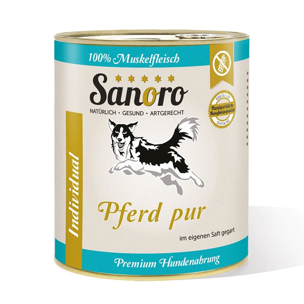 Sanoro- Pures Muskelfleisch vom Pferd