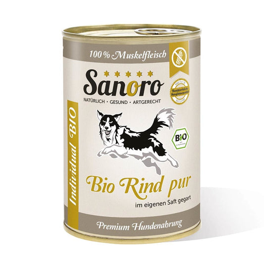 Sanoro- Pures Muskelfleisch vom BIO-Rind
