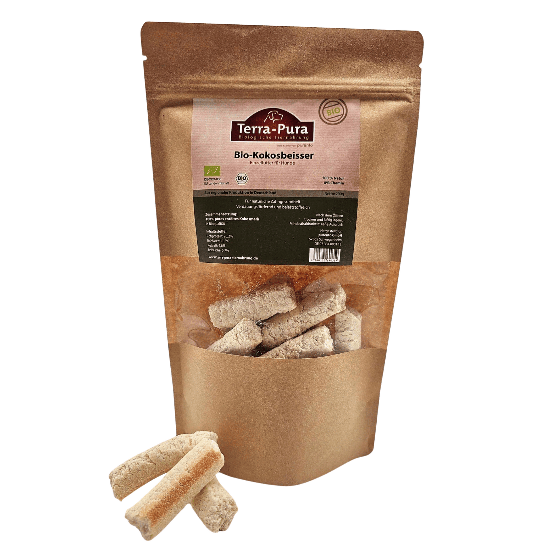 Terra-Pura Bio-Kokosbeisser 200g