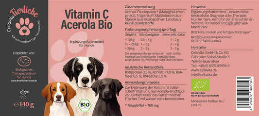 Acerola für Hunde, 140g