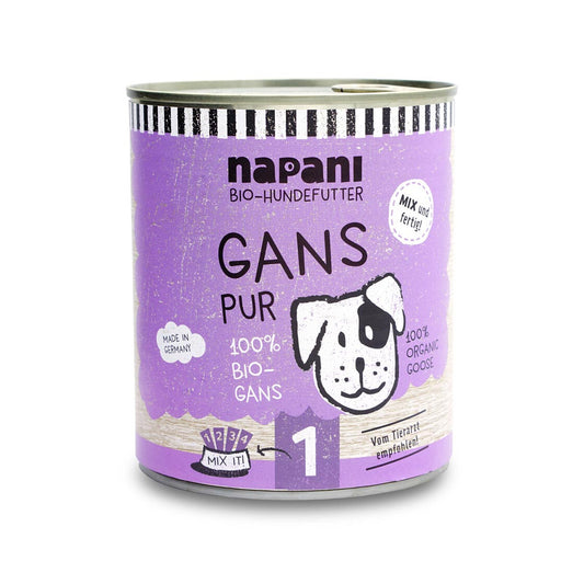 Napani 100% Bio-Gans - im Fleischsaft gegart