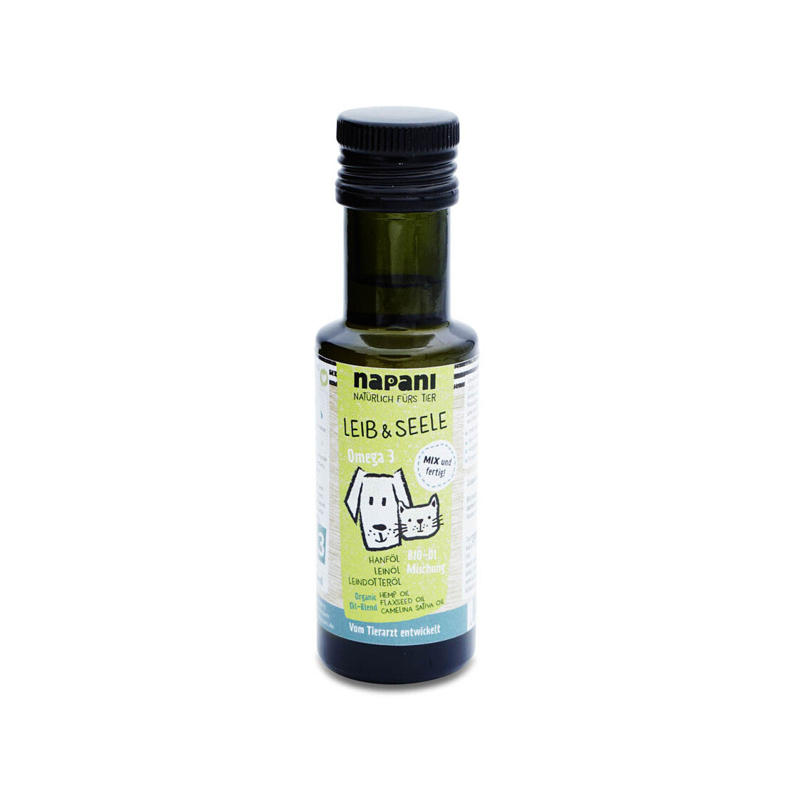 Napani Bio Vital-Öl-Mischung "Leib & Seele" mit Omega 3