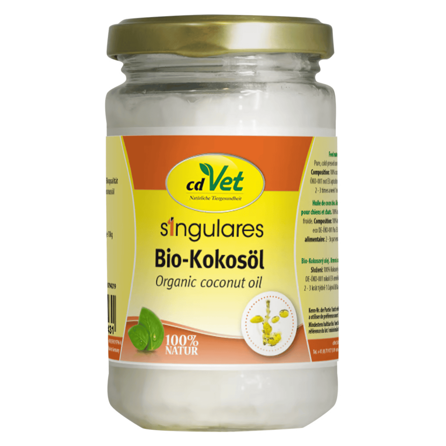 cdVet Singulares Bio-Kokosöl