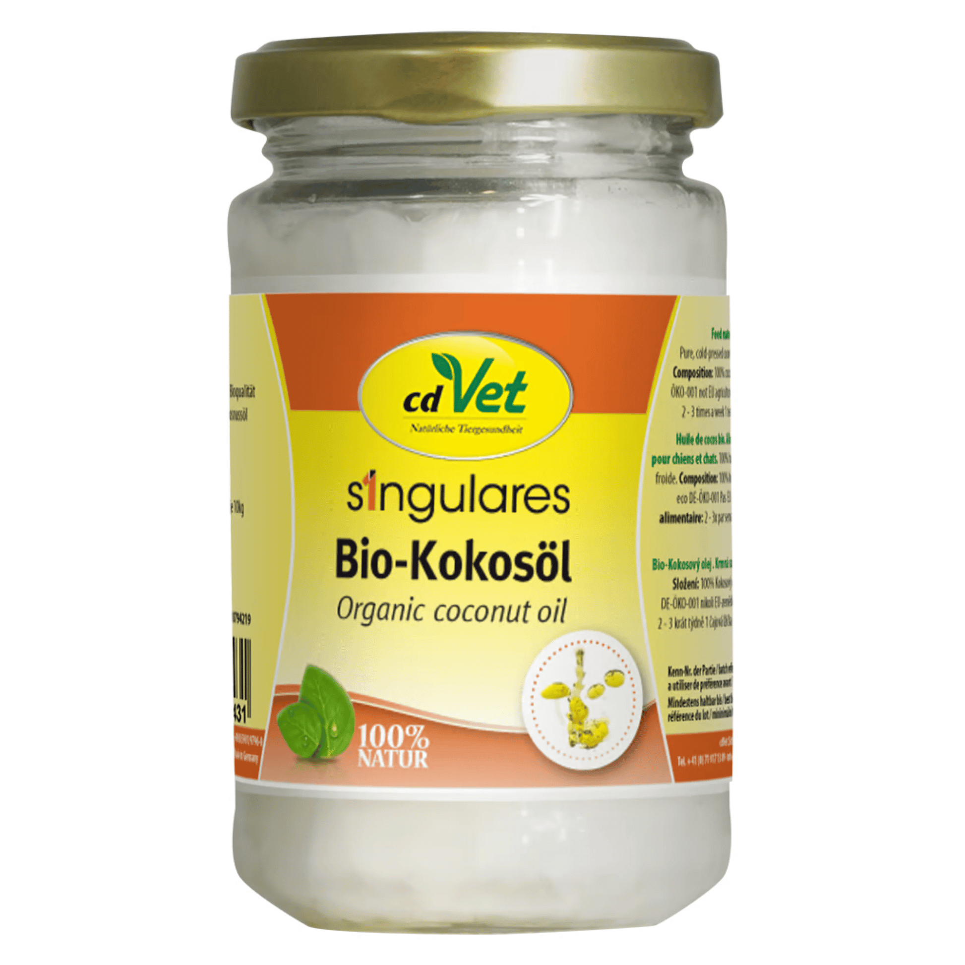 cdVet Singulares Bio-Kokosöl