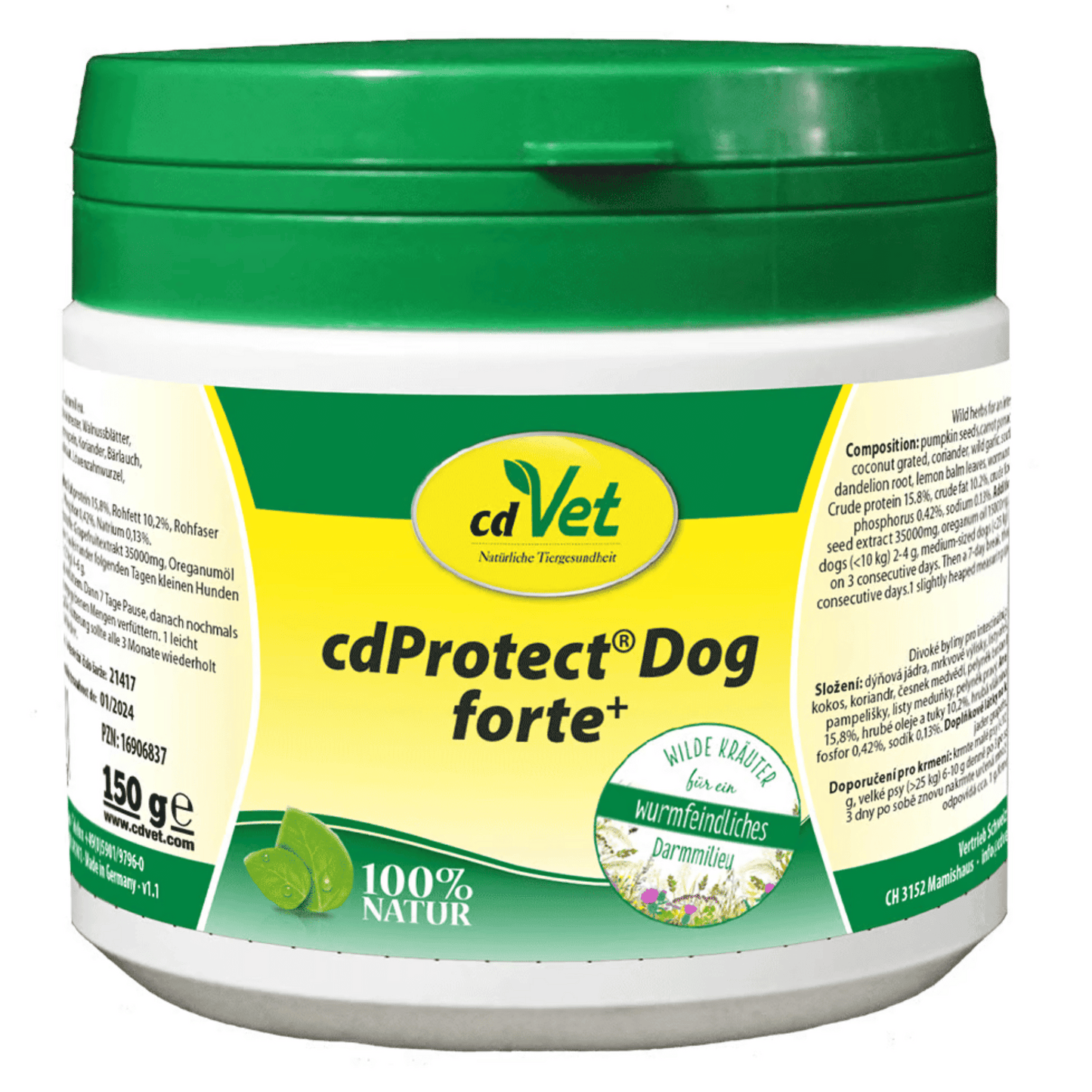 cdVet cdProtect Dog forte+ 150g