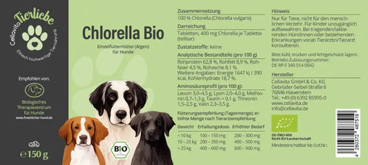 Chlorella für Hunde, 150g