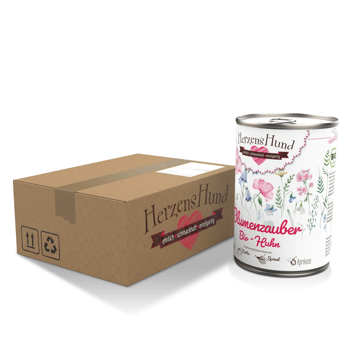 Blumenzauber - Bio-Huhn mit Bio-Apfel