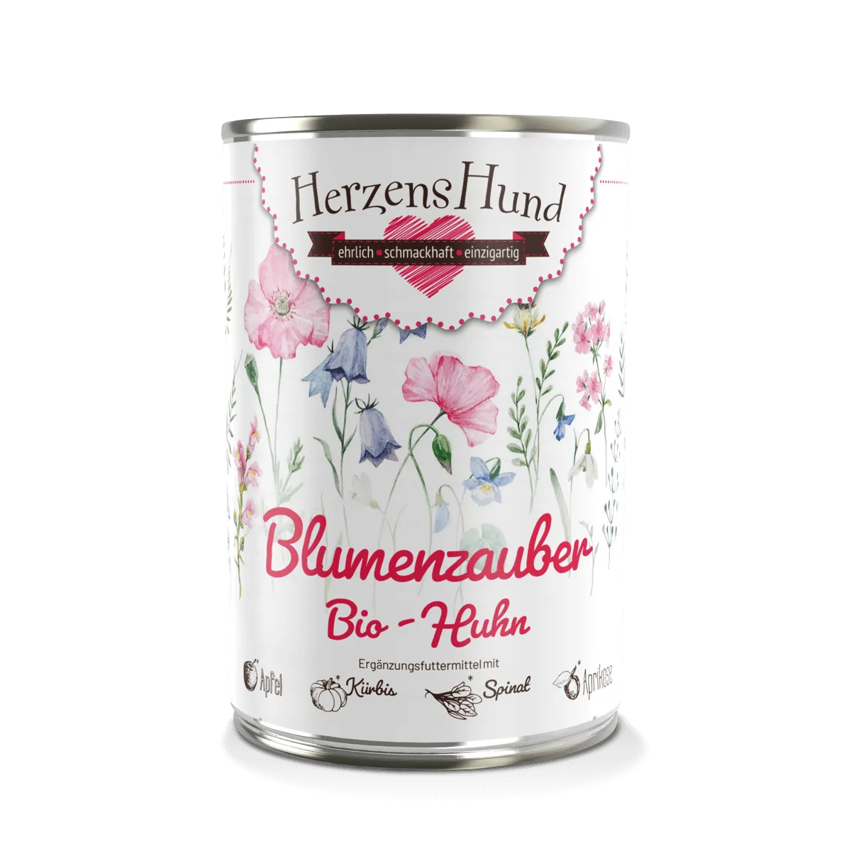 Blumenzauber - Bio-Huhn mit Bio-Apfel