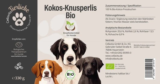 Kokos-Knusperlis (bio) 350g