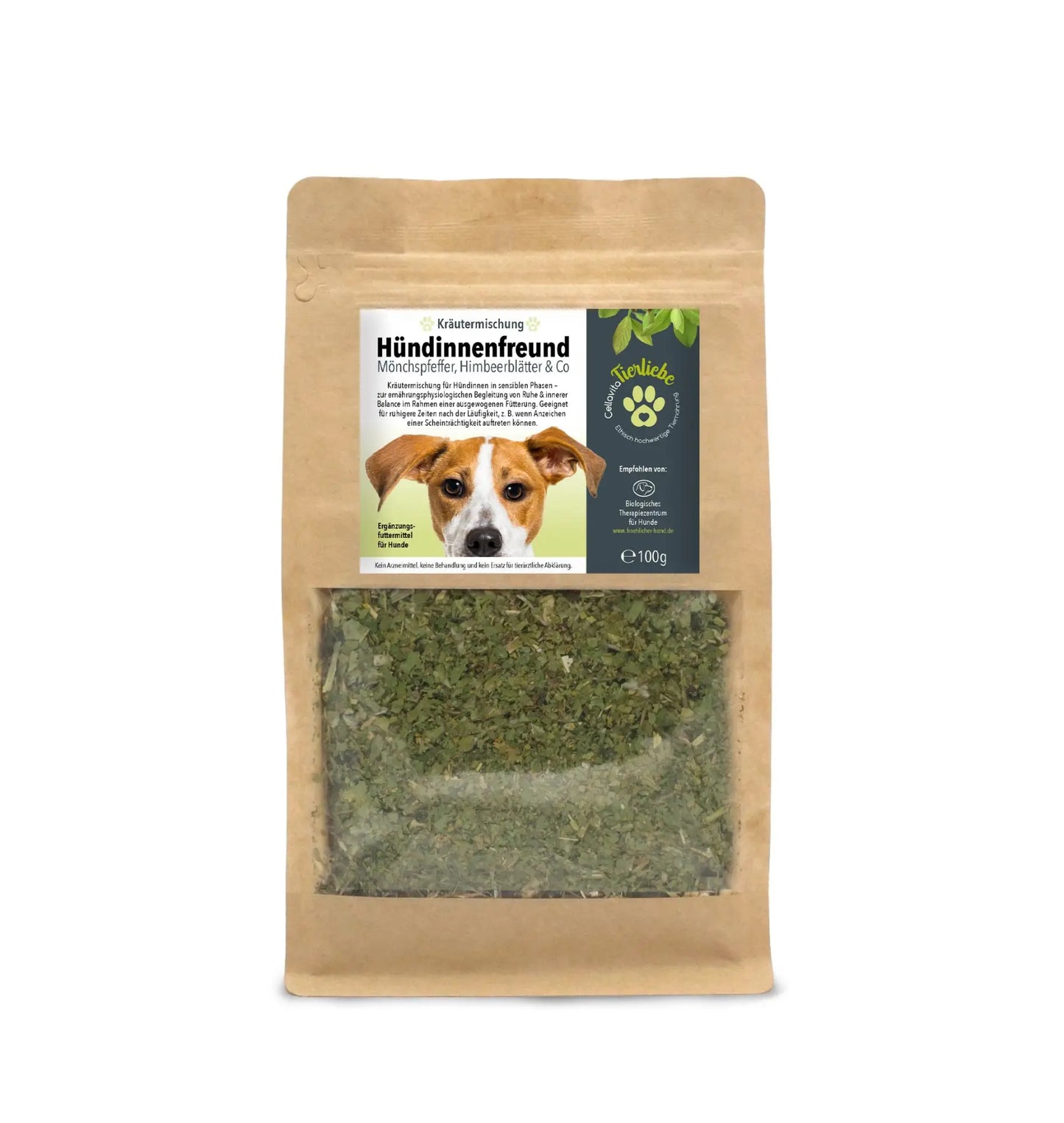 Hündinnenfreund Mönchspfeffer, Himbeerblätter & Co, 100g