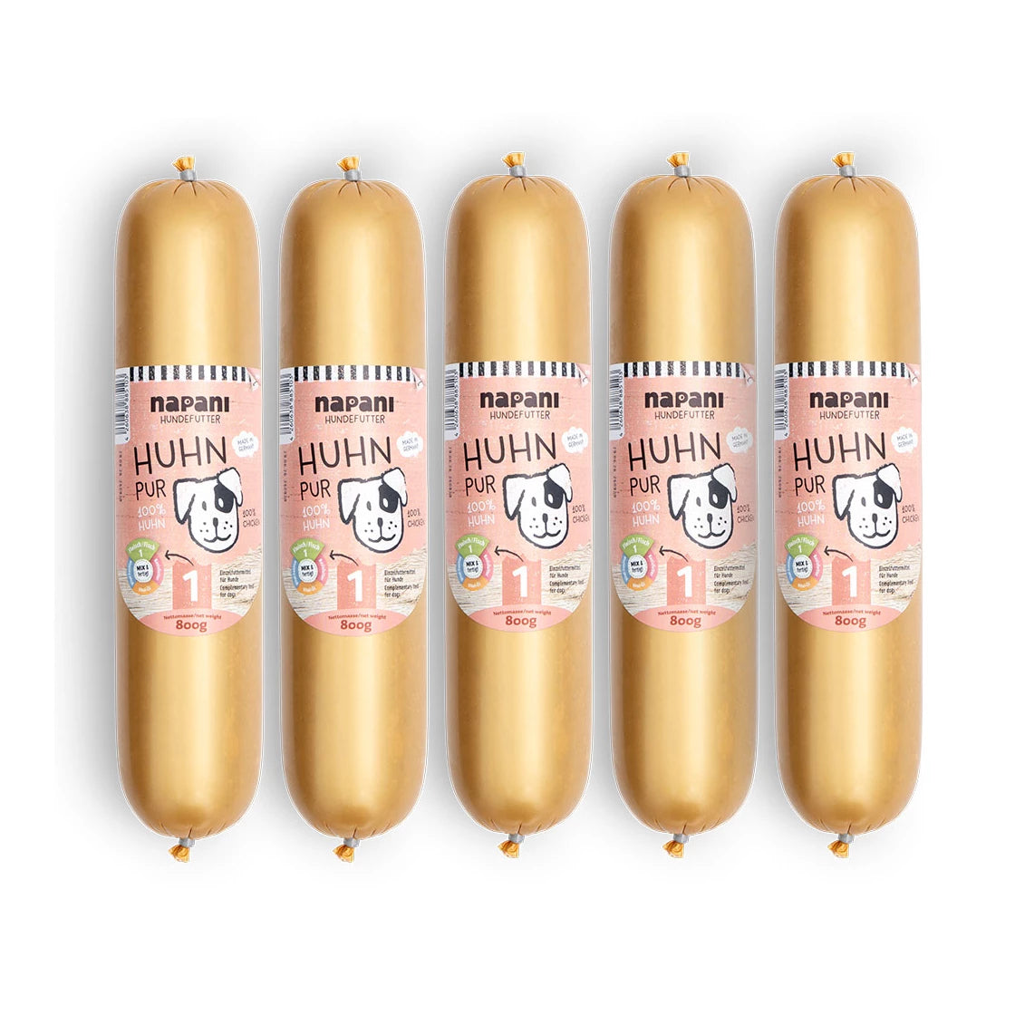 Napani 100% Bio-Huhn - im Fleischsaft gegart