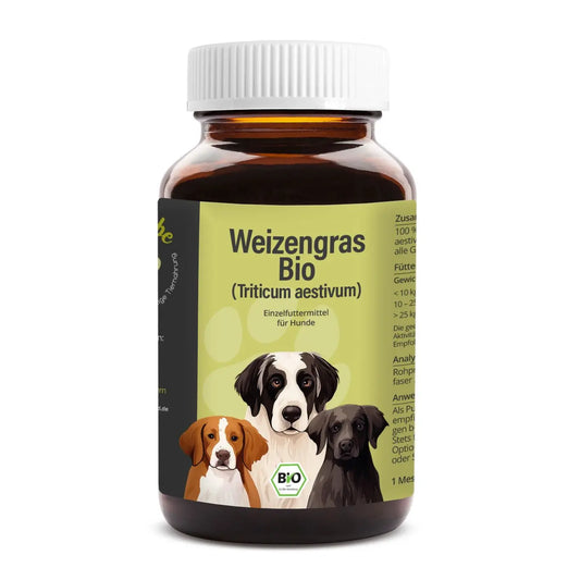 Weizengras für Hunde, 80g