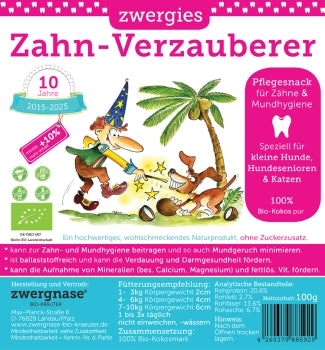 Zwergnase Zahn-Verzauberer "Zwergies" 100g