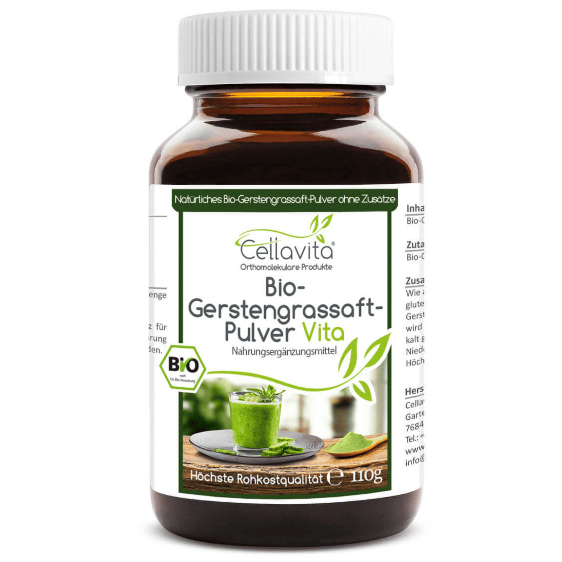 Bio Gerstengrassaft-Pulver Vita 110g Pulver im Glas